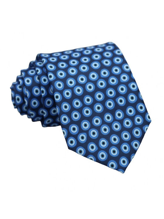 Navy Blue Eye Tie 7.5cm