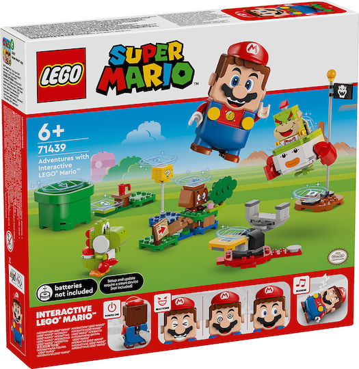 LEGO Super Mario Abenteuer mit Interaktivem Lego Super Mario für 6+ Jahre 218 Stück