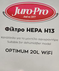 Juro-Pro H13 Φίλτρο HEPA για Αφυγραντήρα Juro-Pro H13 Φίλτρο HEPA για Αφυγραντήρα