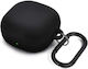 Case Protecting Samsung Galaxy Buds2 Headphones Black Color Attachment Hook
