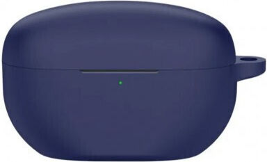 Silicone Case By Thd Sony Wf-1000xm5 Wireless Headphones Included Carabiner Blue Color