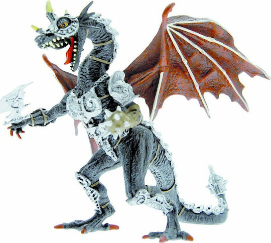 Plastoy The Black Dragon In Armor 16εκ.