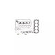 Set garnituri capac cilindru Lancia Dedra 835 1.8 Gt 16v 835eh 1996-1999 Corteco 418436p