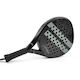 Rachetă de Padel Ianoni Pr-8200 Construcție din Carbon Negru Gri