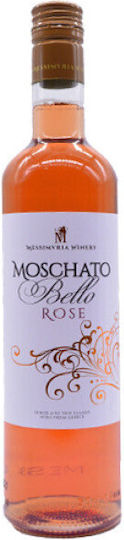 Wine Moschato Bello Muscat Rosé Semi-Dry 750ml