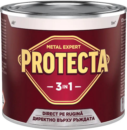Protecta Culoare Anticoroziv 3in1 0.5lt Alb Strălucitor
