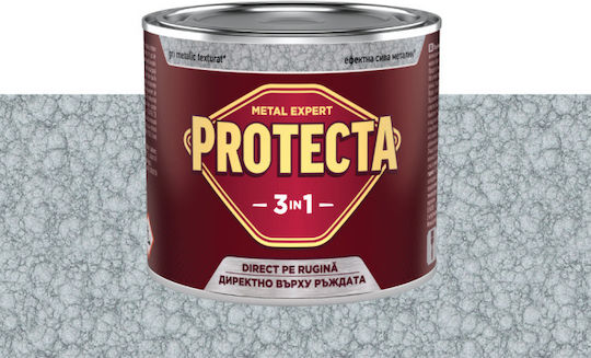 Protecta Χρώμα Αντιδιαβρωτικό 3in1 0.5lt Γκρι Γυαλιστερό