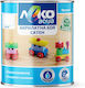 Leko Цвят Water Aqua 0.7лт Бял Сатен