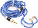 Kz Earphone Cable 498 Cores Occ Silver-Plated Cable