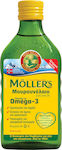 Moller's Cod Liver Oil and Fish Oil Suitable for Children 1200mg 250ml Natural