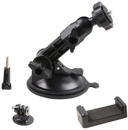 Sistem de montare cu ventuză Surewo Brand pentru camerele Gopro Hero 12,11,10,9,8,7,6,5, Dji Osmo Action și Sjcam