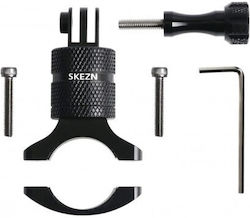 Surewo Rotating Handlebar Mount Support Gopro Hero 12 Osmo Action 4 Insta 360 X3 Action Cameras