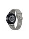 20 mm Silikonarmband THD Marke Galaxy Watch6/Classic Galaxy Watch5/Pro Grau