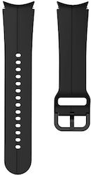 Curea din silicon 20 mm pentru Samsung Galaxy Watch 5 44 mm/40 mm Samsung Galaxy Watch 5 Pro 45 mm model sport dinamic culoare neagră Curea din silicon 20 mm pentru Samsung Galaxy Watch 5 44 mm/40 mm Samsung Galaxy Watch 5 Pro 45 mm model sport dinamic culoare neagră
