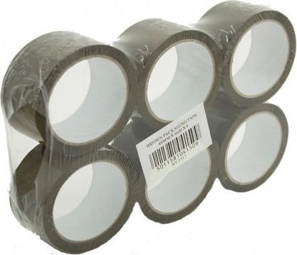 Metron Silent Packaging Film 48mm x 50m Brown