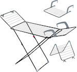 Kadax Folding Floor Clothes Drying Rack with Hanging Length 18m