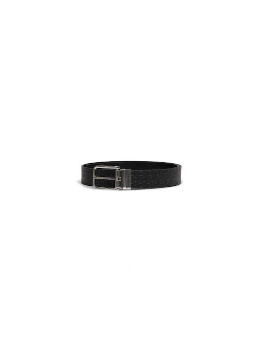 Calvin Klein Men's Leather Belt Black