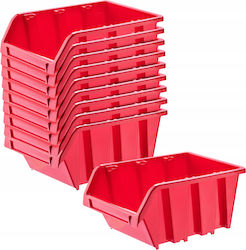 Kadax Plastic Tool Bin Organiser W39xD24cm 10pcs