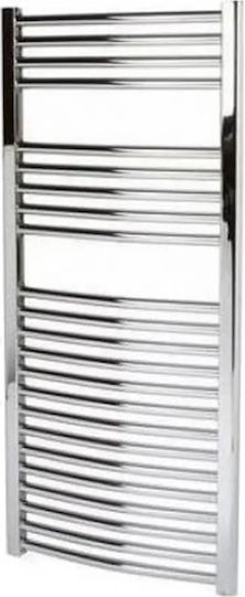 Splendid Round Straight Towel Rail Bathroom 1200x600 784kcal/h White