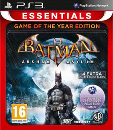 Batman: Arkham Asylum Essentials Edition PS3 Game (Used)