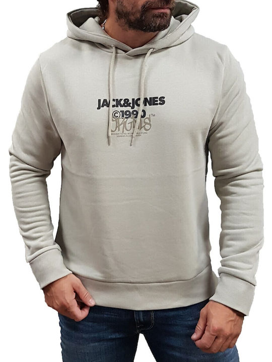 Jack & Jones Mineral Grey with Hood