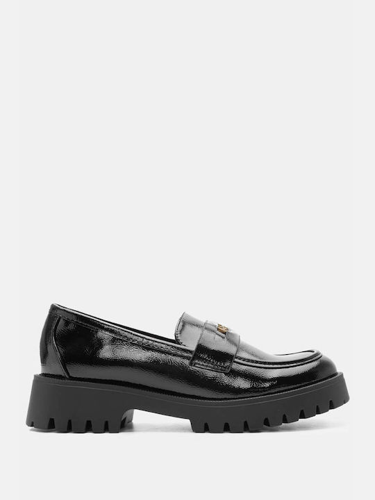 Decorative Moccasins 4296659-black-patent leather