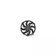 Ventilator Radiator Peugeot 206 Sw 2e K Ava Quality Cooling Pe7525