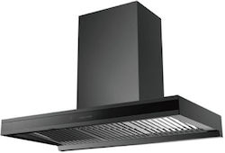 Davoline Raven Pro Καμινάδα 90cm Μαύρη Davoline Raven Pro Καμινάδα 90cm Μαύρη