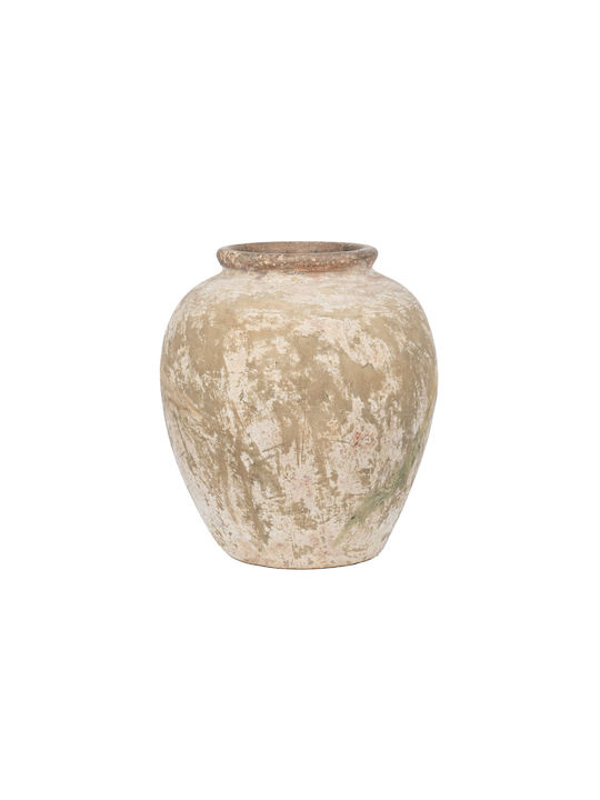 S Line Decorative Vase Beige