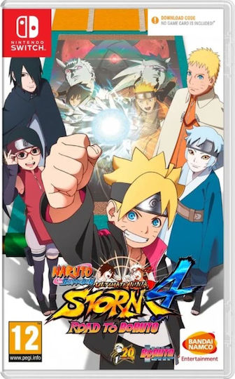 Naruto Shippuden: Ultimate Ninja Storm 4 Road To Boruto (Code In A Box) Switch Game