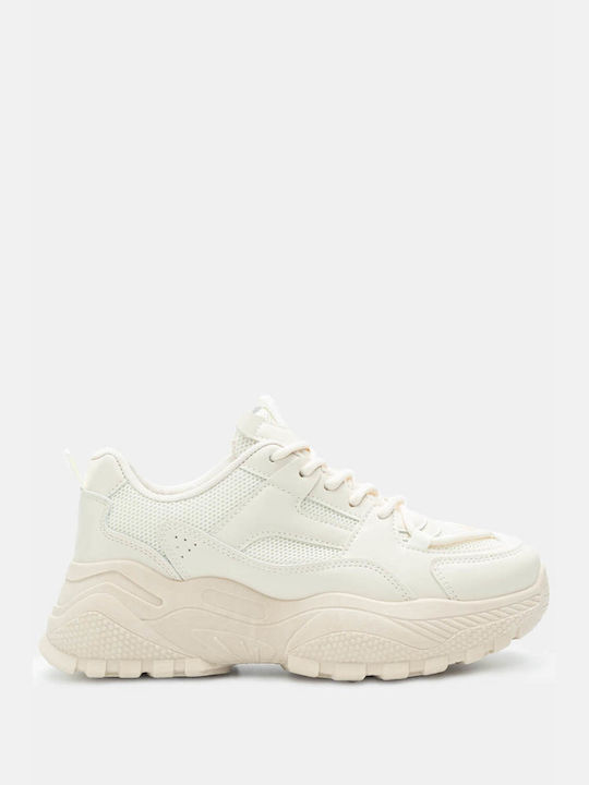 Luigi Chunky Sneakers Beige