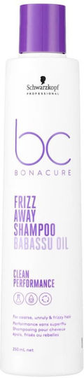 Schwarzkopf Bonacure Frizz Away Шампоан за Обем и Изглаждане за Къдравa Коса 250ml