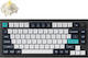 Keychron Q1 MAX Q1M-M4 Wireless Gaming Mechanical Keyboard 75% with Gateron Jupiter Banana Switches and RGB Lighting English US