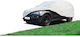 CarPassion Acoperă pentru Skoda Rapid 465x150x150cm Impermeabila