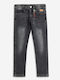 Kinder Schlaghose Jeans Schwarz