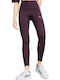 Evostripe Tights Schulung Frauen Lang Leggings Burgundisch