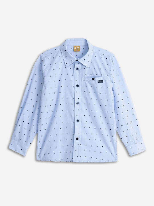 Funky Kids Shirt Light Blue