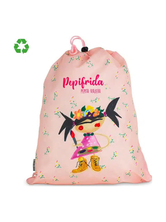Pepita Παιδική Τσάντα Πλάτης Ροζ 41.5x33εκ.