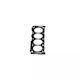 Set garnituri capac cilindric Peugeot 605 6b 2.1 Td 12v 1994-1999 Corteco 414435p