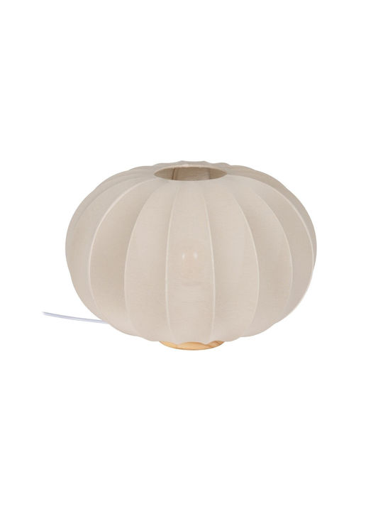 BigBuy Tisch Dekorative Lampe Beige