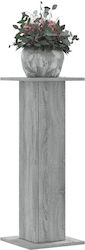 vidaXL Plant Stands Wooden Gray 30cmx30cmx80cmc...