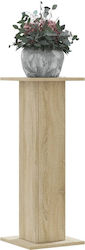vidaXL Plant Stands Wooden Beige 30cmx30cmx80cm...