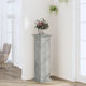 vidaXL Suport de plante Lemn Gri 33bucx33bucx10...