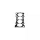 Set garnituri capac cilindru Mazda 626 V GF 1.8 1997-1999 Corteco 414267P