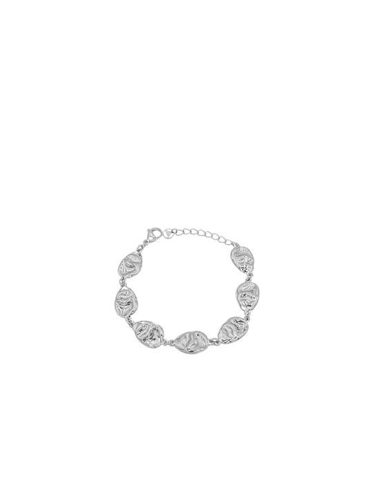 Silver Pebble Bracelet