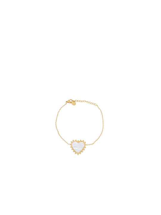 Heart Bracelet Gold