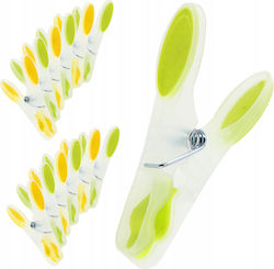 Kadax Clothespins made of Plastic 12pcs Multicolour