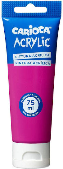 Carioca Acrylic Paint Set Magenta 75ml 1pcs