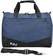 Reisetasche Zurück Blau Stoff L40xB20xH30cm
