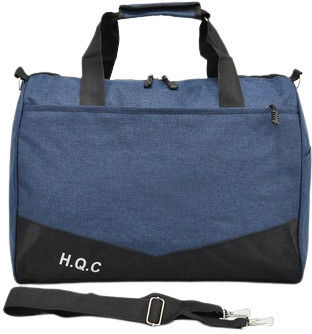 Reisetasche Zurück Blau Stoff L40xB20xH30cm